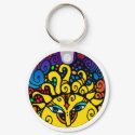 Sun / El Sol whimsical keychain