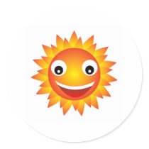 sun  emotion stickers