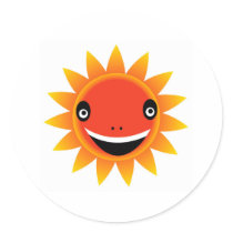 sun  emotion stickers