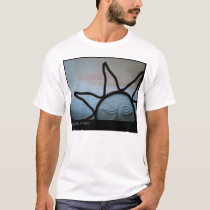Sun Face Grey Screen - t-shirt