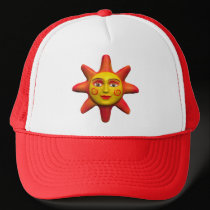 Sun Face hats by artberry Sun Face hats