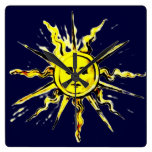 sun face - lost book of nostradamus clock