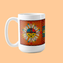 Sun Face mugs