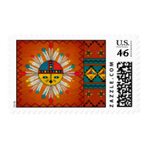 Sun Face postage