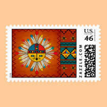 Sun Face postage