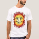 Sun face t-shirt by rastaj Sun face t-shirt