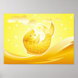 Sun Fish Poster posters