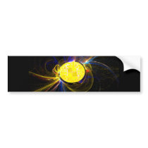 Sun Flares bumper stickers by FractalMadness Sun Flares bumper stickers