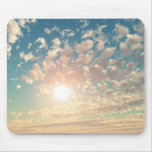 sun flower mouse mat