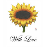 Sun Flower (With Love) T-shirt Backside Ver.