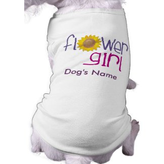 Sun Flowergirl T-shirts and Gifts petshirt