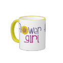 flower girl mug