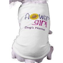 Sun Flowergirl T-shirts and Gifts Pet Tee Shirt