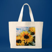 Sun flowers bags