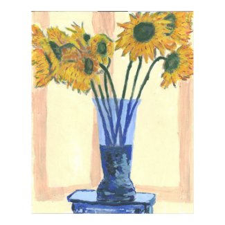 Sun Flowers print
