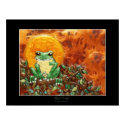 SUN FROG Art Poster posters by RavenSpiritPrints SUN FROG Art Poster posters