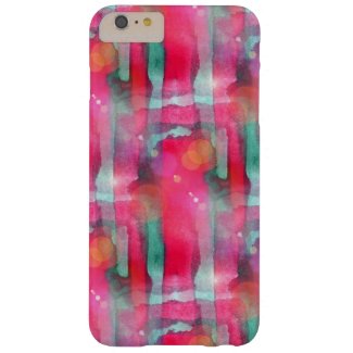 Sun glare abstract painted watercolor barely there iPhone 6 plus case