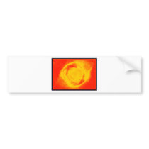 Sun Glare Bumper Sticker