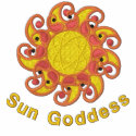 Sun Goddess Embroidered Top embroidered shirts by Stitchbaby Sun Goddess Embroidered Top embroidered shirts