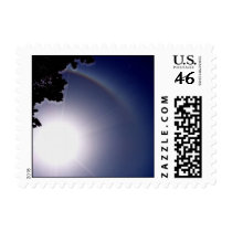 SUN HALO PHOTO postage