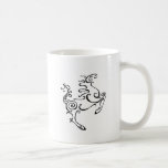 Sun Horse Black Mug
