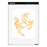 Sun Horse Orange Skin For iPad 3