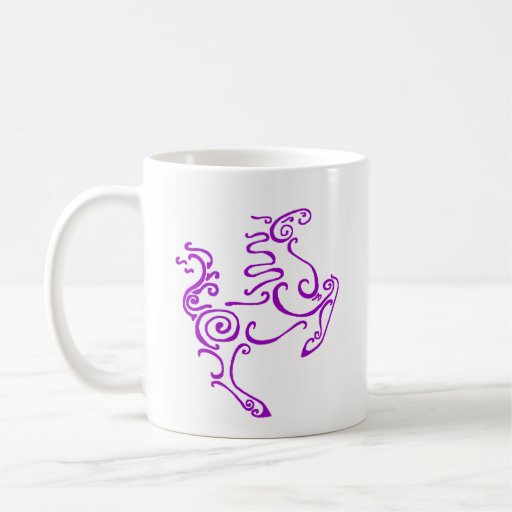 Sun Horse Purple Mug