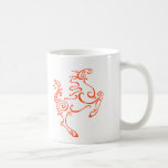 Sun Horse Red Mugs
