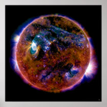 Sun in Magnetic Spectrum Print