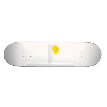 Sun in the Clouds Skate Deck