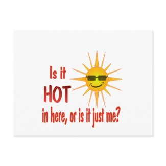 Sun: Is It Hot In Here? Postcard