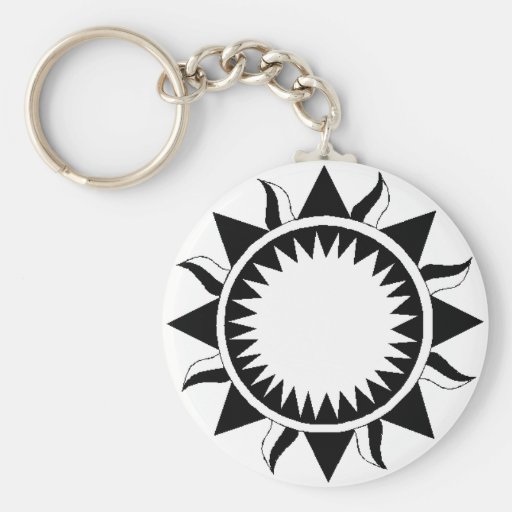 Sun Keychain