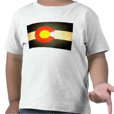 Sun kissed Colorado Flag Shirts