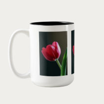 Sun Kissed Tulip Mug by naturespaintbox Sun Kissed Tulip Mug