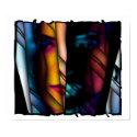SUN LIKES TO PLAY WITH COLORED GLASS posters