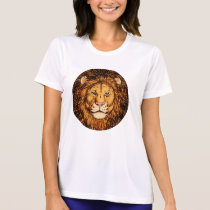 Sun Lion Women T-shirt by we_the_animals Sun Lion Women T-shirt