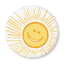 Sun magnets by SunAndMoon Sun magnets