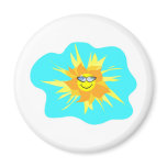 Sun Refrigerator Magnet