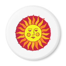 Sun magnets by SunAndMoon Sun magnets