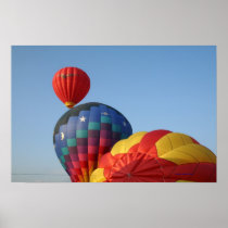 Sun, moon, and star launch, poster