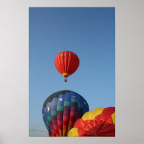 Sun, moon, and star launch poster vertical