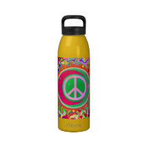 Sun Moon and Stars Water Bottle