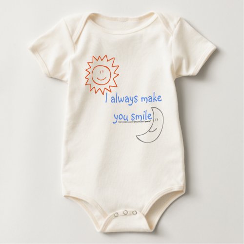 Sun & moon:I always make you smile zazzle_shirt