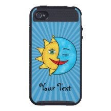 Sun Moon iPhone 4 Covers