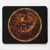 Sun,Moon,Kiss Gifts mousepads