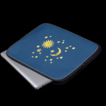 Sun, Moon & Stars laptop sleeves