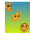 Sun, Moon, Stars posters