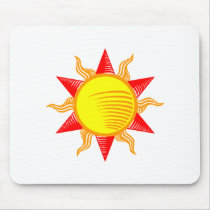 Sun mousepads