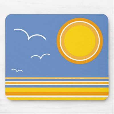 sun mouse pads by MichelineKanzy