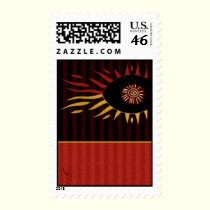 Sun of an Eye postage by MoiraAshleigh Sun of an Eye postage